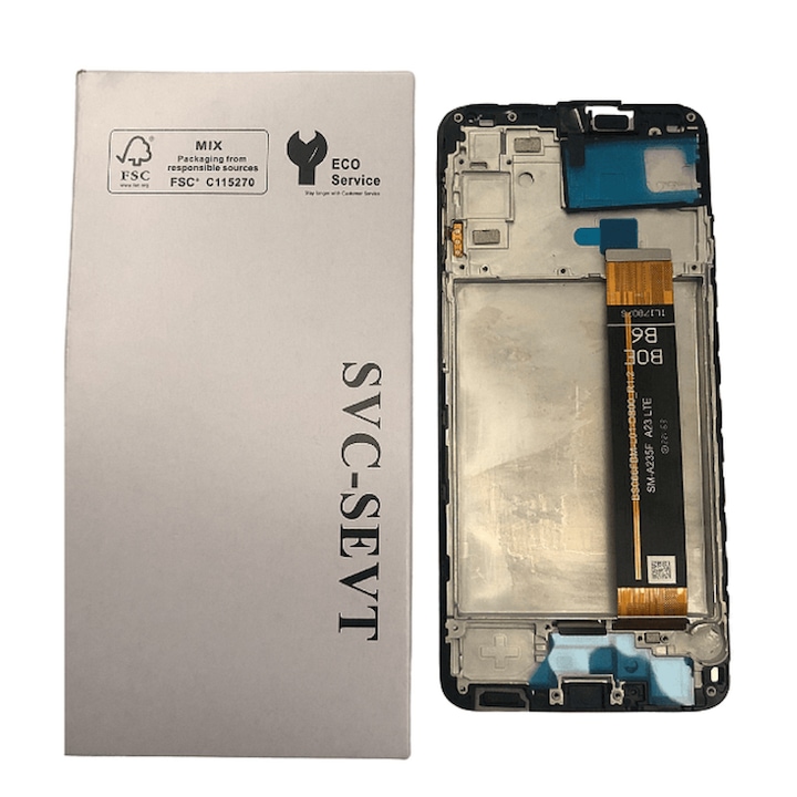 Дисплей за Samsung Galaxy A23 4G Service Pack, С Рамка