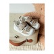 Pantofi sport copii Mixbo cu elastic si scai, brant moale, talpa cauciuc, crem, 20 EU