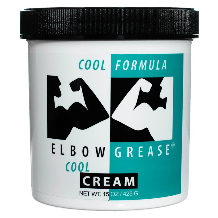 Elbow Grease hűsítő krém 425g, ásványolaj alapú, mentollal, külsőleges használatra