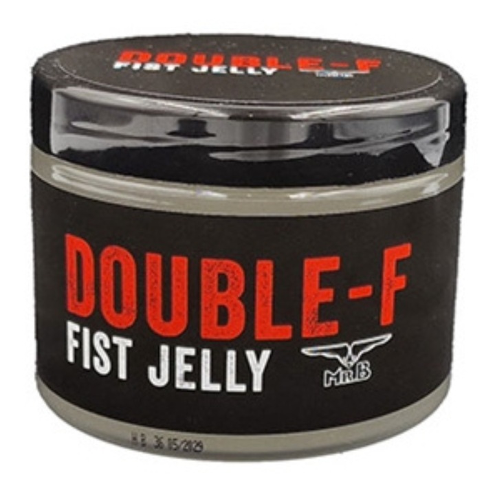 Lubrifiant hibrid Mister B Double F-Jelly 500 ml, dens, fara miros, prietenos cu prezervativele, vegan