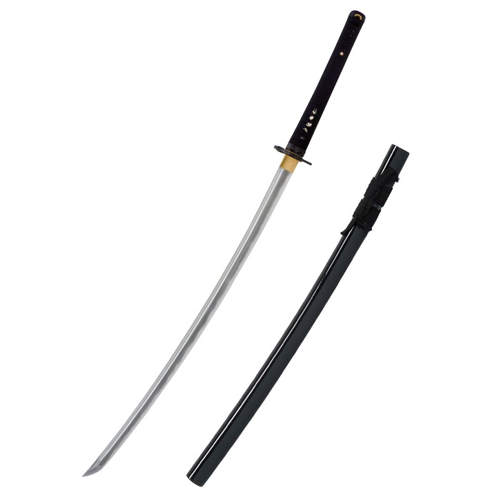 Katana John Lee Katsumoto, carbon, 109.5x3.2cm, negru