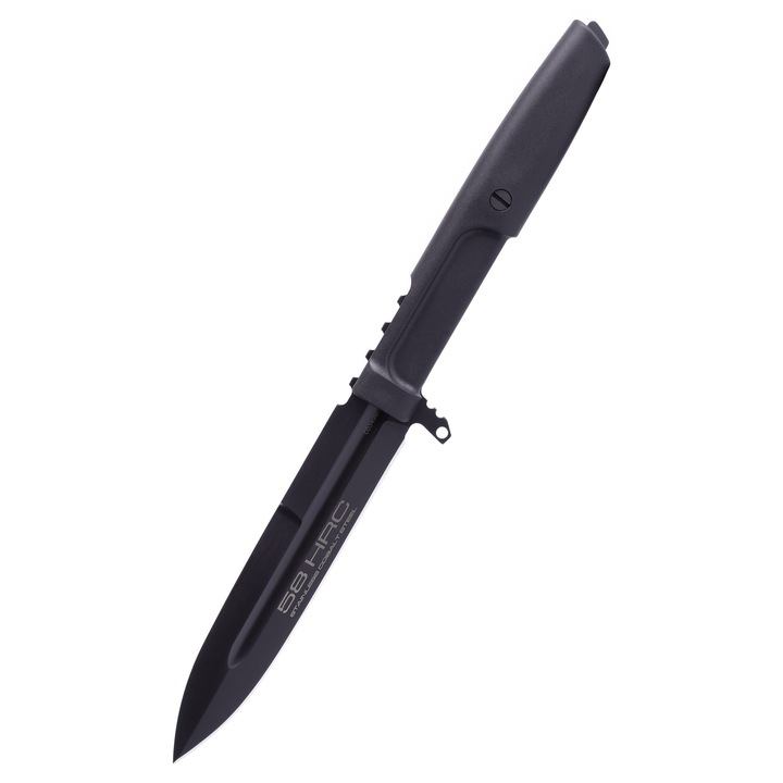 Cutit fix Requiem, Extrema Ratio, otel Bohler N690, lungime 23,8cm, negru