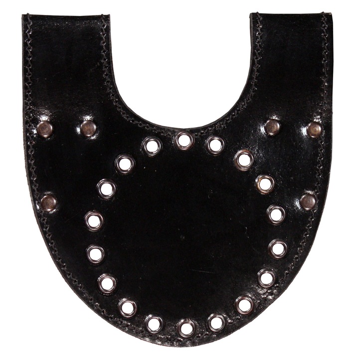 GP övtartó, fekete bőr, LARP kiegészítő