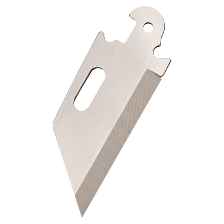 Set 3 Lame de schimb, Cold Steel, Otel inoxidabil, 6.4 x 1.5 cm, Argintiu