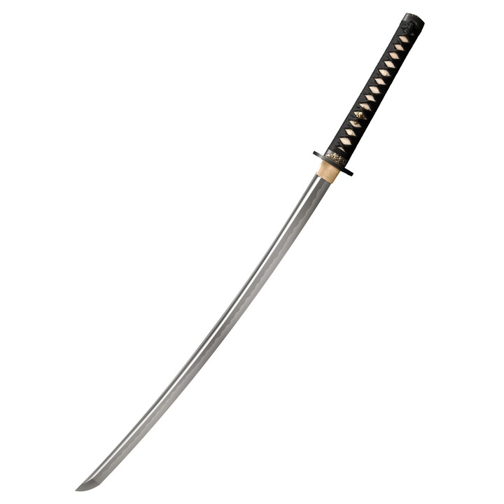 Katana Gold Lion, Cold Steel, Otel damasc, Lungime 104.8 cm, Negru / Argintiu