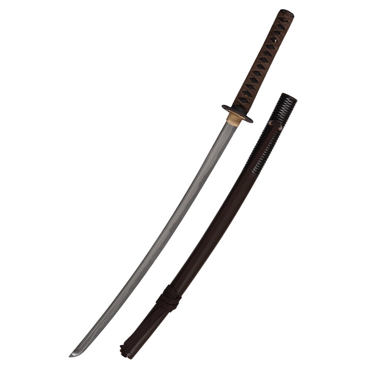 Lama Tori Live, 28.5 in. lama, accesorii pentru Iaido, culoare maro, lungime totala 103.5 cm