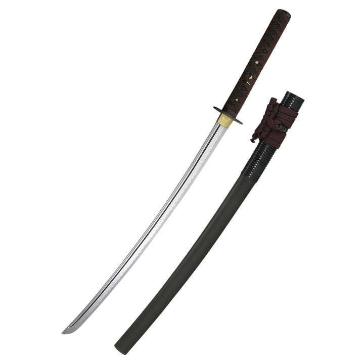 Katana Tori XL Light, Hanwei, Otel praf K120C, Lungime totala 102.9 cm, Negru