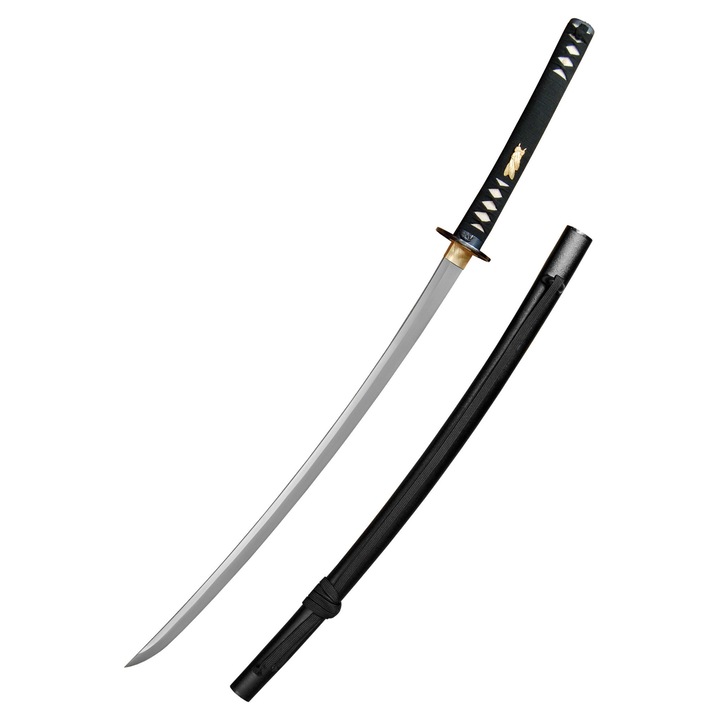 Катана Hanwei Raptor Shobu Zukuri, въглеродна стомана, 109.2 см, черен