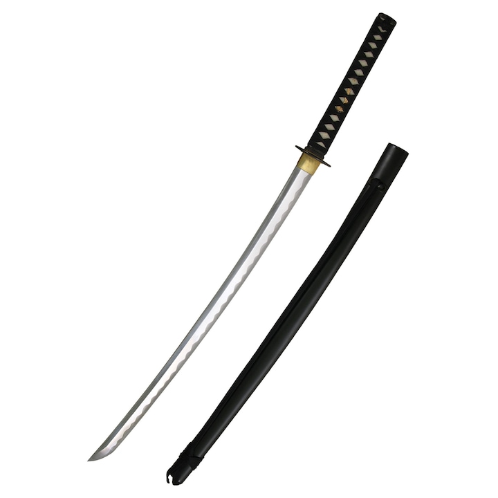 Sabie Samurai Musashi XL, Hanwei, Otel carbon, Lungime 102.9 cm, Negru