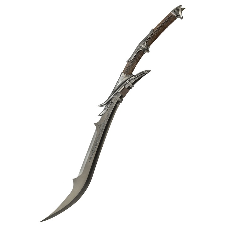 Sabie fantasy Kit Rae - Mithrodin Dark Edition, 420 otel, 108cm, inclus certificat autenticitate