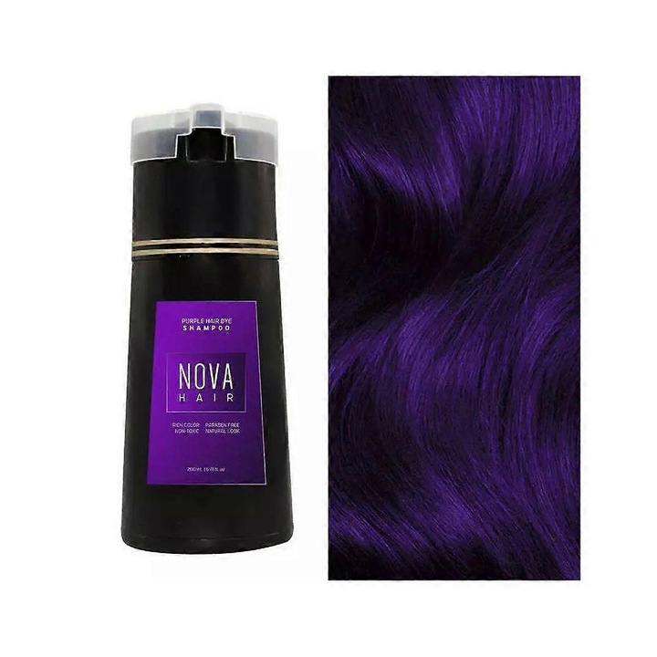 Sampon 2024, Nova, 200ml, lila, vegán formula