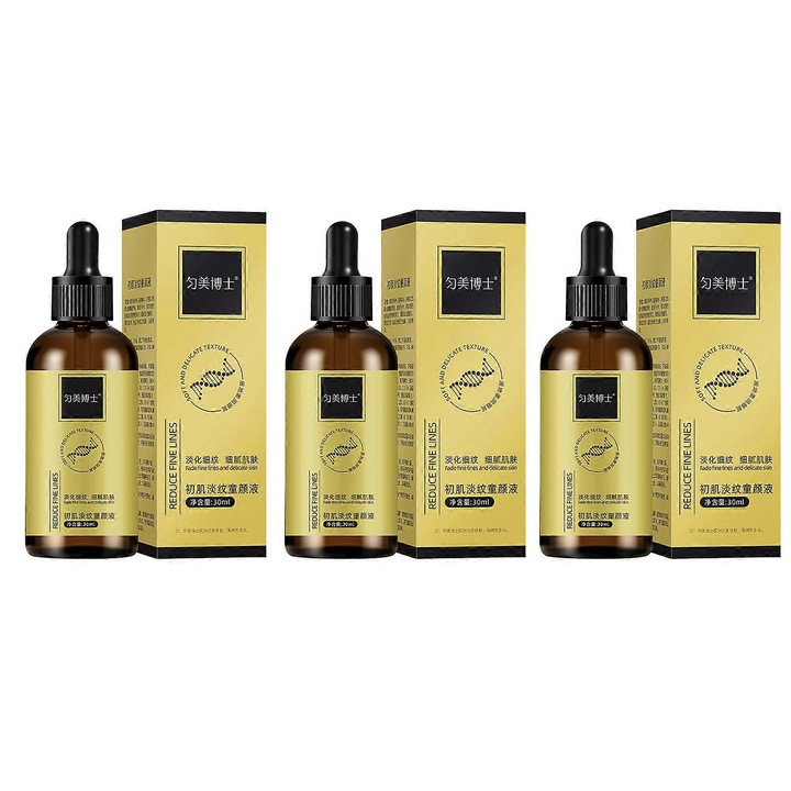 Serum anti-riduri si fermitate, 3 bucati, hidratare profunda, 30ml