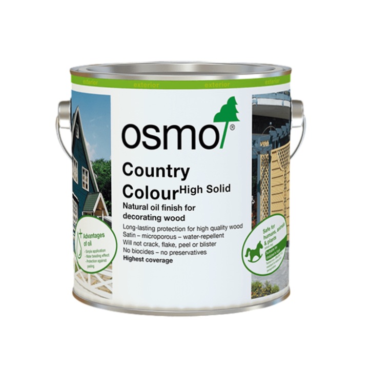 Vopsea de exterior pe baza de ulei, Osmo, Country Color, culoare Cedru sequoia, 2.5 L