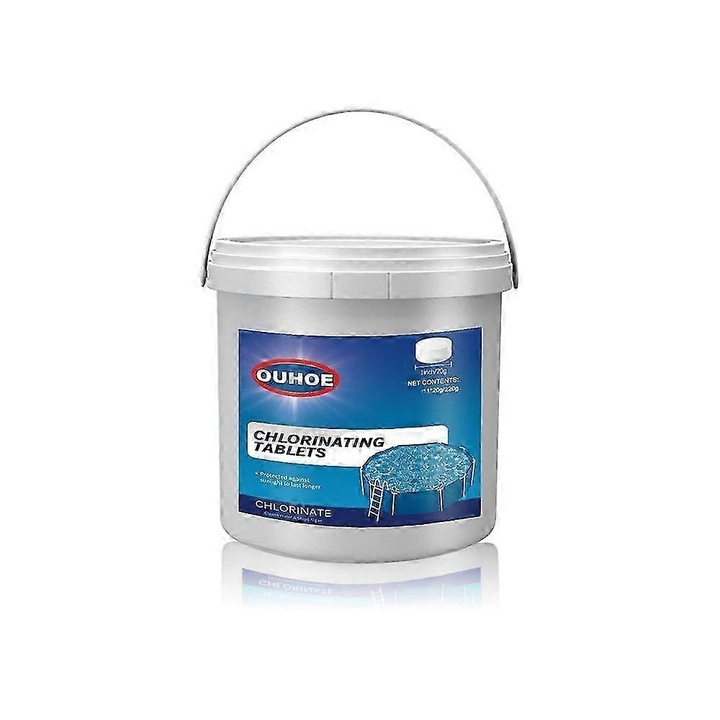 Tablete de clor pentru curatarea piscinei, 300 bucati