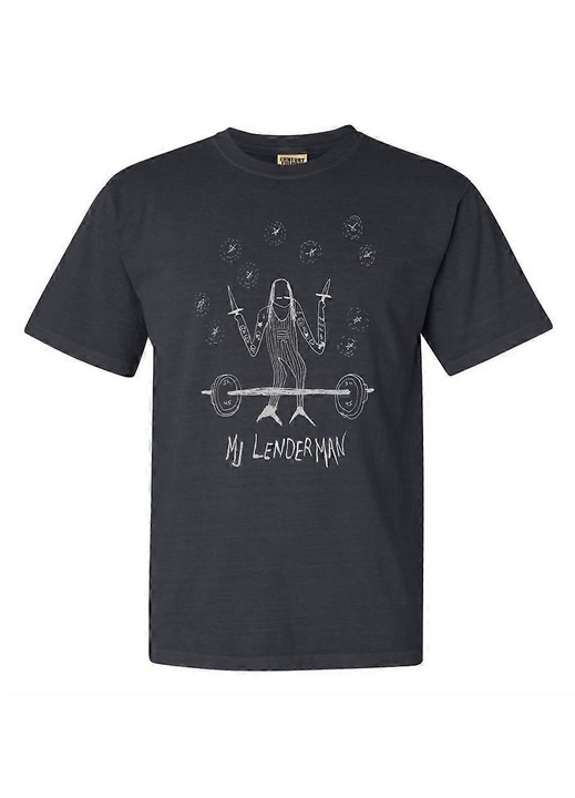 Férfi póló, professzionalis nyomtatas, pamut, fekete, Fekete, 2XL