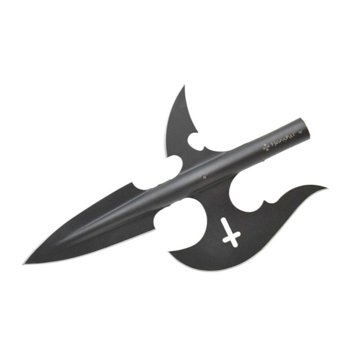 United Cutlery Honshu alabárd szénacélból, 50 cm-es fejjel, gyalogsági fegyver harcra, védelemre és őrzésre