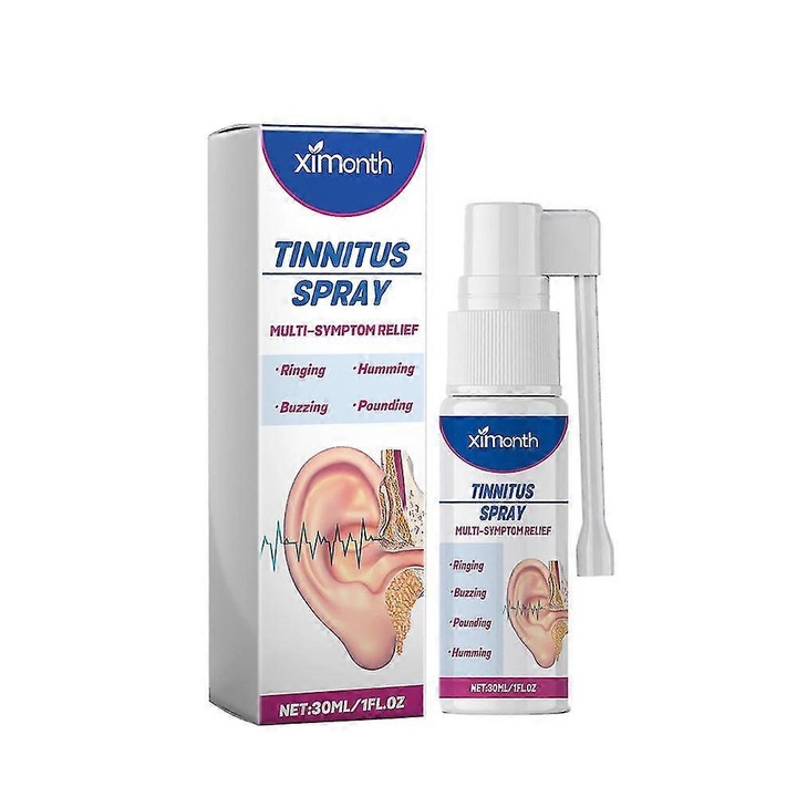 Spray pentru usurarea tinitusului, ximonth, 30ml, 2.8x2.8x10.8cm