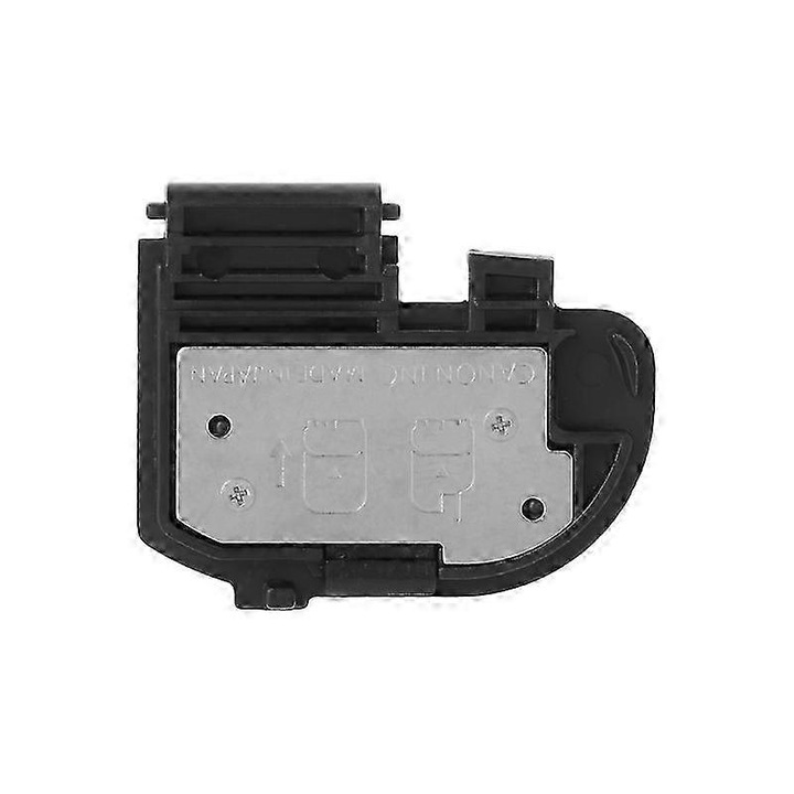 Capac baterie pentru camera, Canon EOS 40D 50D, plastic si metal, 4.1x3.7cm, negru