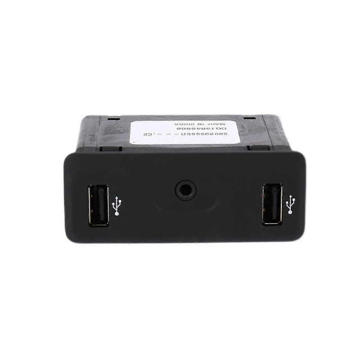 Adaptor USB pentru masina, negru, 1 buc.