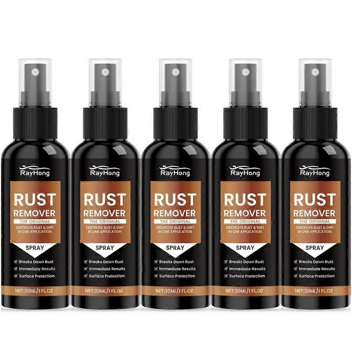 Spray de indepartare a ruginii Nexa, Rayhong, set 5 bucati, pentru metal