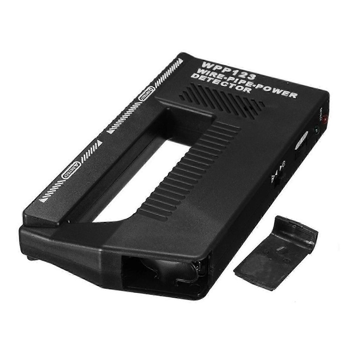 Detector metal multifunctional, negru, 15x8x3cm, 113g