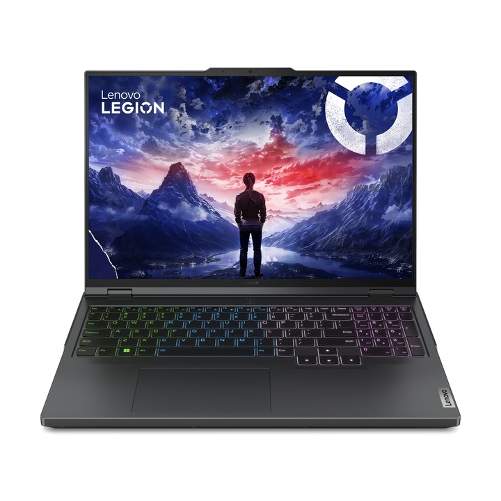 Lenovo Legion Pro 5 Laptop - 16" WQXGA 165 Hz, Intel i5-13500HX, GeForce RTX 4060 8GB, 16GB DDR5 RAM, 512GB SSD, Magyar billentyűzet, Szürke