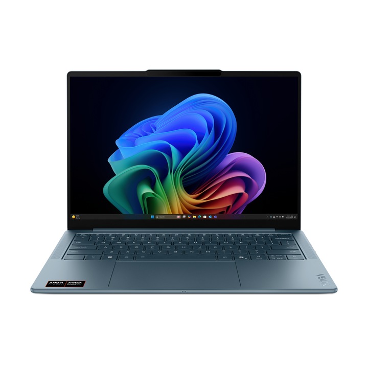 Lenovo IdeaPad Slim 7 Laptop - 14" 2.8K, AMD AI 5 340, 16GB DDR5 RAM, 1TB SSD, Magyar billentyűzet, Windows 11 Home, Zöldeskék