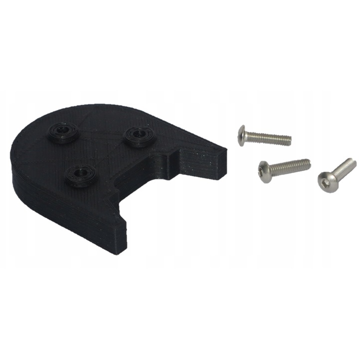 Distantier aparatoare, Xiaomi, M365, negru, pentru anvelope de 10 inch, cu suruburi de montare mai lungi, set de 1, material: metal, caracteristici: suport, utilizare prevazuta: pentru trotinete
