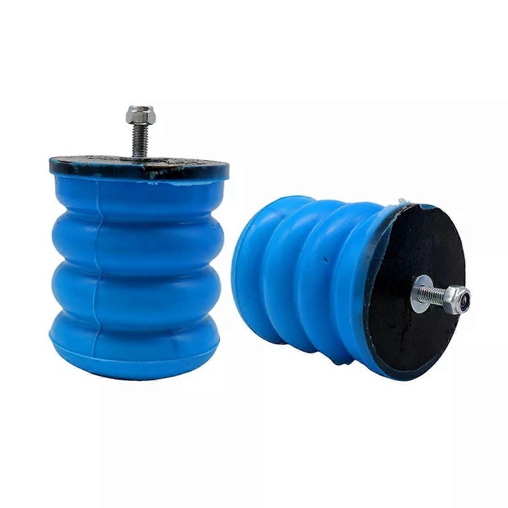 Комплект помощни пружини за окачване, 2 бр., метал+каучук, светлосин, за Ford E-150|E-250|E-350|E-450, Mercedes-Benz Sprinter 2500|3500