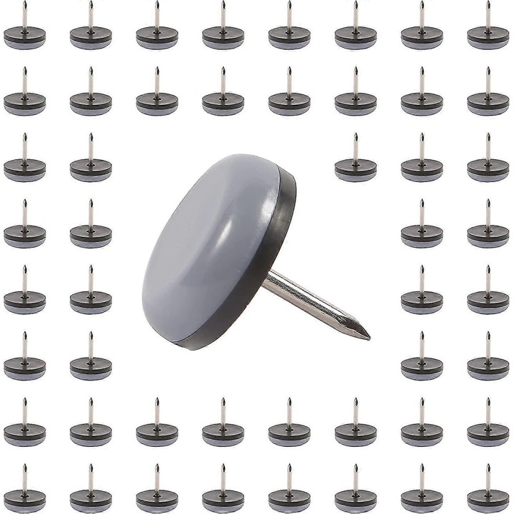 Set de 50 protectii picioare scaune, 19mm, protectie pentru podele, utilizare interioara