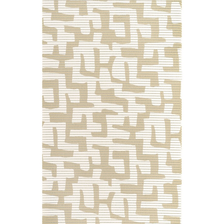 Covoras din spuma, taiate la dimensiune, 65 x 10 cm, DecoMeister®, Model Bej si alb, MA069-065-0010