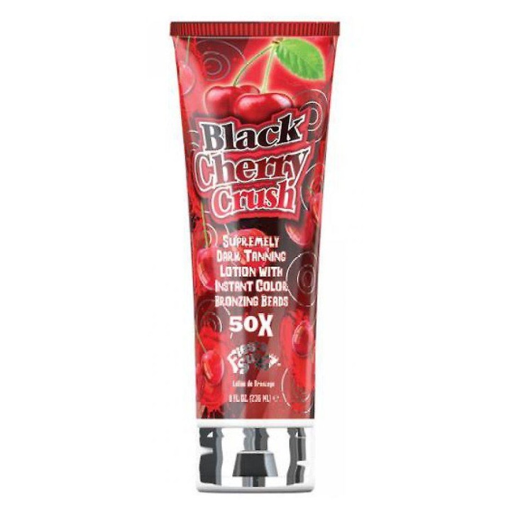 Fiesta Sun Cherry Crush önbarnító lotion 50x bronzgyöngyökkel, 236ml, fekete színű
