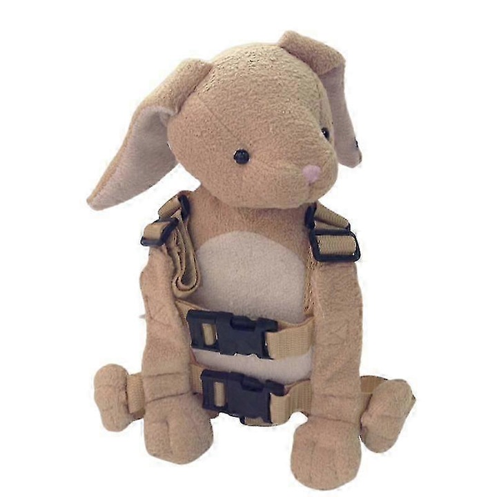 Ham de siguranta pentru copii cu rucsac, design caine galben, capacitate 20kg, 18 luni+