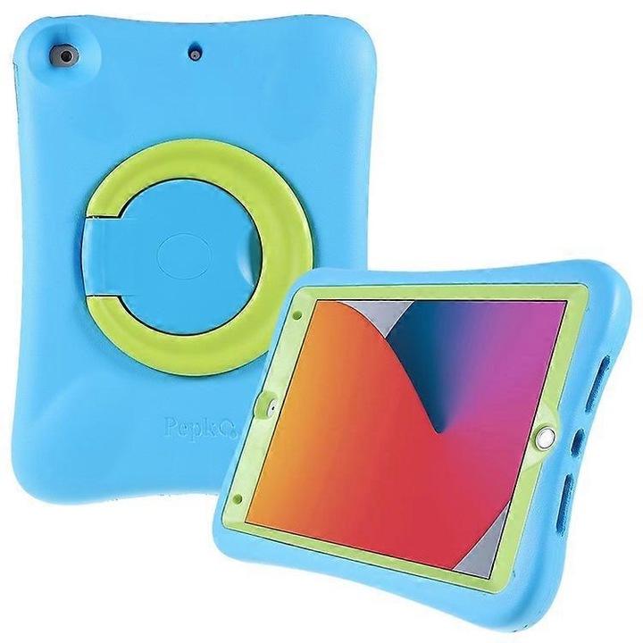 Husa tableta Pepkoo 360° rotativa, protectie anti-cadere, multicolor, 10.2 inch