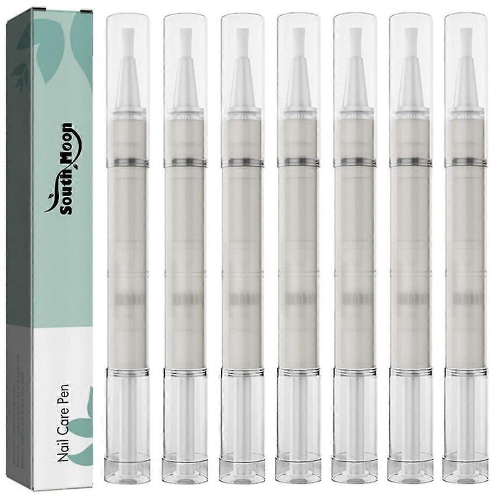 Set creioane de reparare a unghiilor, 4ml, extract de aloe vera, ulei de arbore de ceai, 12.7x1.4x1.4cm