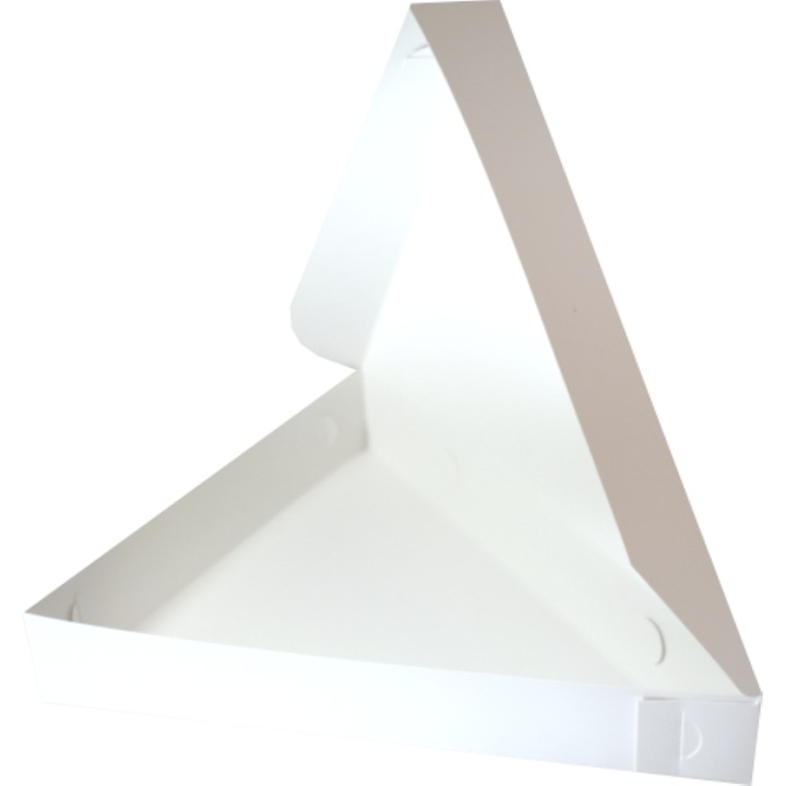 Set 100 buc cutii clatite albe 23x19x4 cm