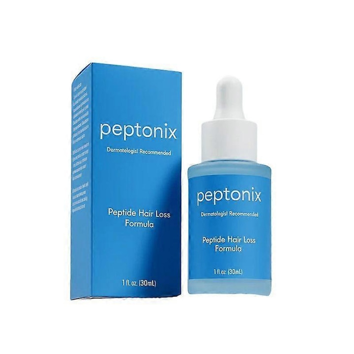 Ulei Peptonix, Formula de Regenerare cu Peptide, 30ml, pentru par mai gros si sanatos