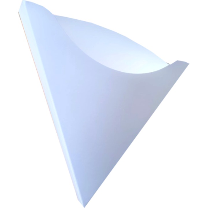 Set 200 buc coltar clatite albe 18x18x3 cm