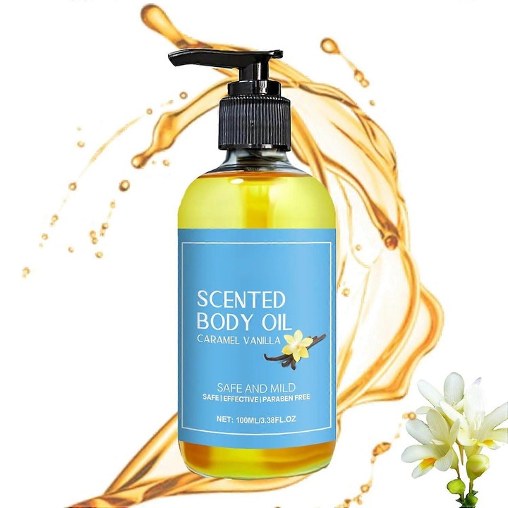 Testolaj Karamell Vanília, mély hidratálás, vanília illat