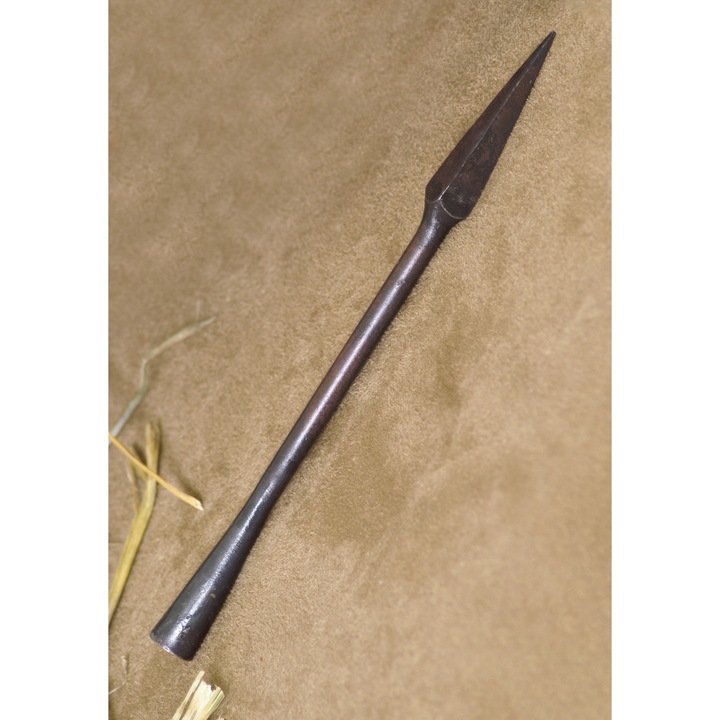 Varf de sageata medieval H, Battle-Merchant, otel carbon, 16cm, 9mm