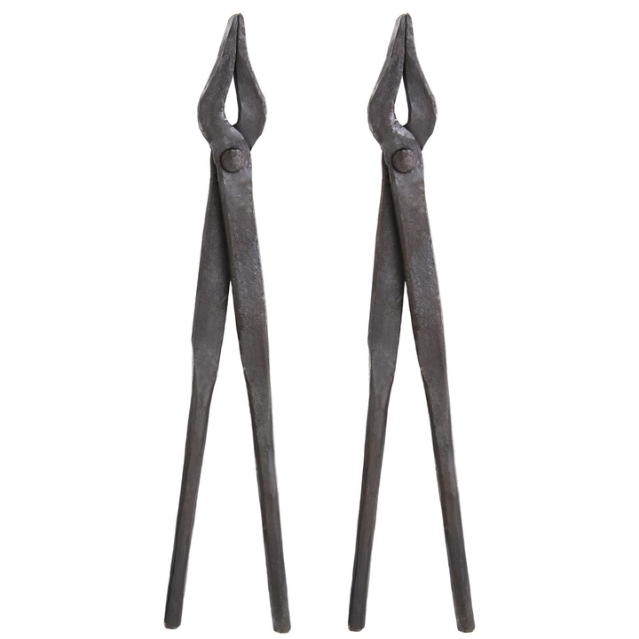 Kézzel kovácsolt fogókészlet, Battle-Merchant, 21cm, lágyacél