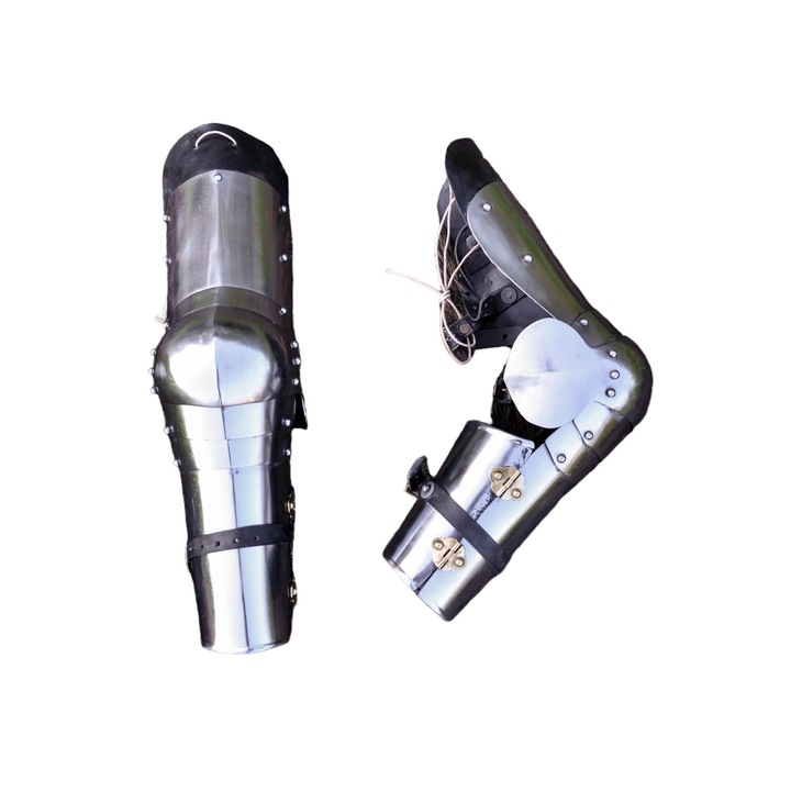 Set aparatori de brat 15th Century, Battle-Merchant, otel 1.6mm, lungime 53cm, greutate 3.6kg