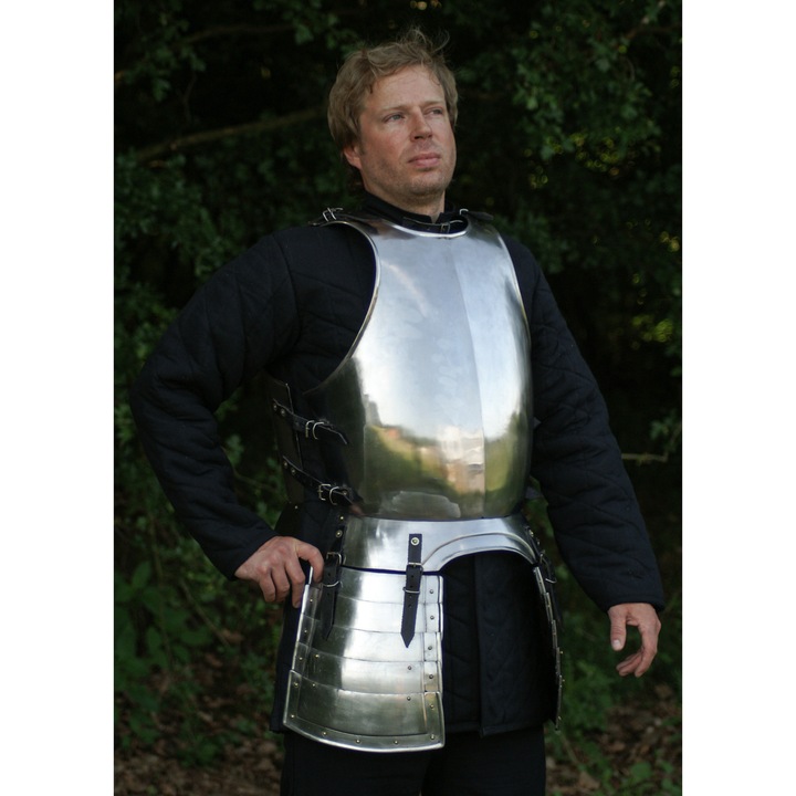 Placa piept si spate cu tavite, Battle-Merchant, 1.6mm, otel, 120cm