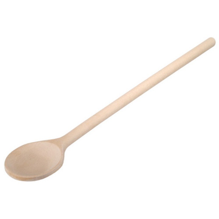 Polonic din lemn de mesteacan, Battle-Merchant, 35 cm