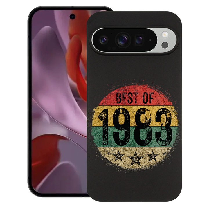 BestCase® Husa Slim Silicon pentru Google Pixel 10 / Pixel 10 Pro, Best Of 1983, 2030992 B 1916
