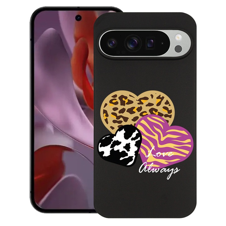 BestCase® Husa Slim Silicon pentru Google Pixel 9 Pro, Love Always, 1805823 B 1860
