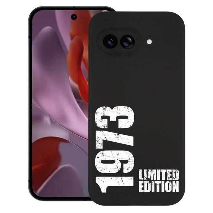 BestCase® Husa Slim Silicon pentru Google Pixel 9a, Limited Edition 1973, 1926335 B 1948