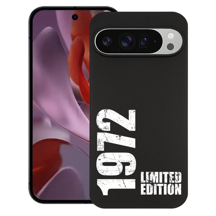 BestCase® Husa Slim Silicon pentru Google Pixel 9 Pro, Limited Edition 1972, 1805823 B 1947
