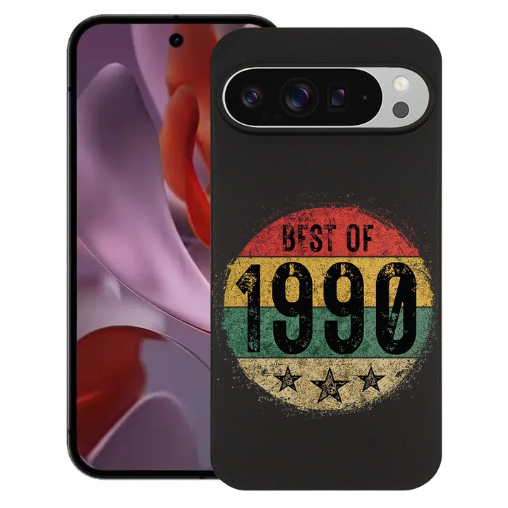 BestCase® Husa Slim Silicon pentru Google Pixel 10 Pro XL, Best Of 1990, 2036426 B 1923