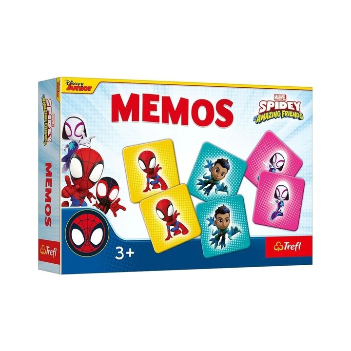 Мемори игра Marvel Mini Box Spider-Man and friends